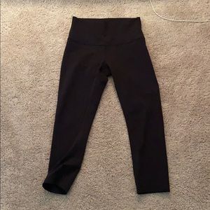 Lululemon High Rise Wunder Under Crop